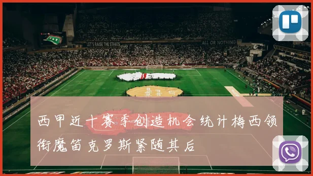 西甲近十赛季创造机会统计梅西领衔魔笛克罗斯紧随其后